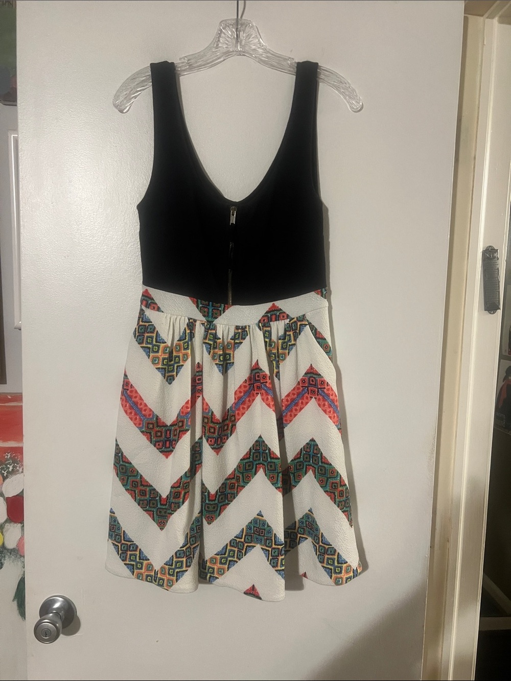 Maeve sleeveless fit and flare dress